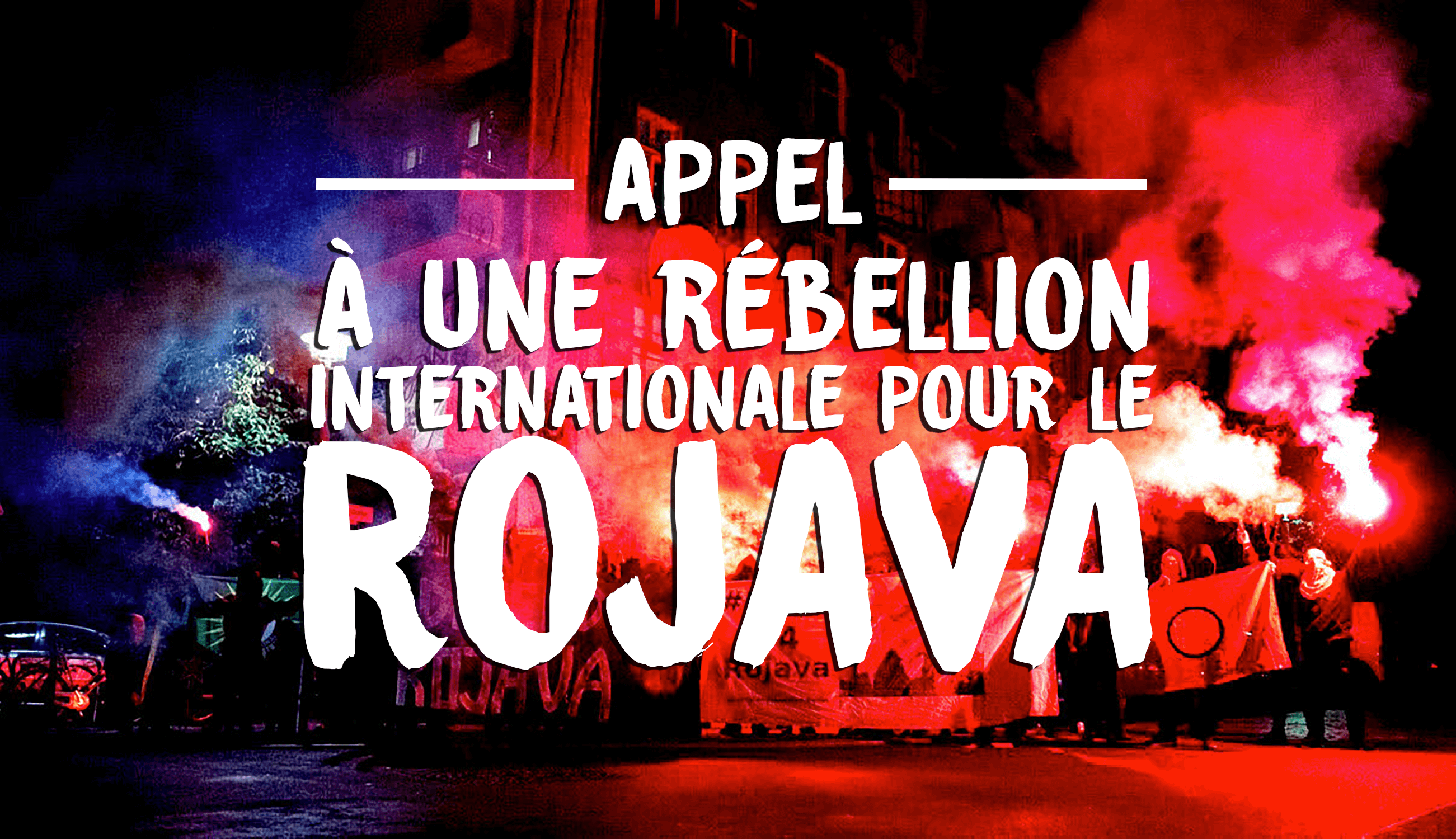 Appel à rébellion Rojava