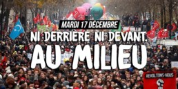 manifestation 17 décembre grève générale contre la réforme des retraites et son monde