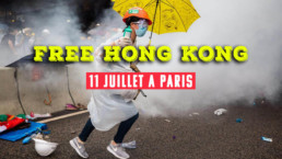 Marche pour Hong Kong - Paris 11 juillet